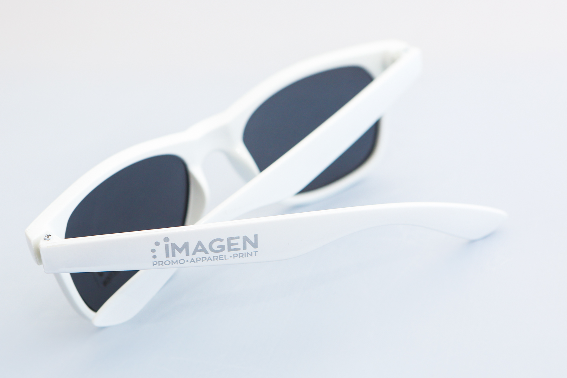Custom imprinted sunglasses for IMAGEN Agency